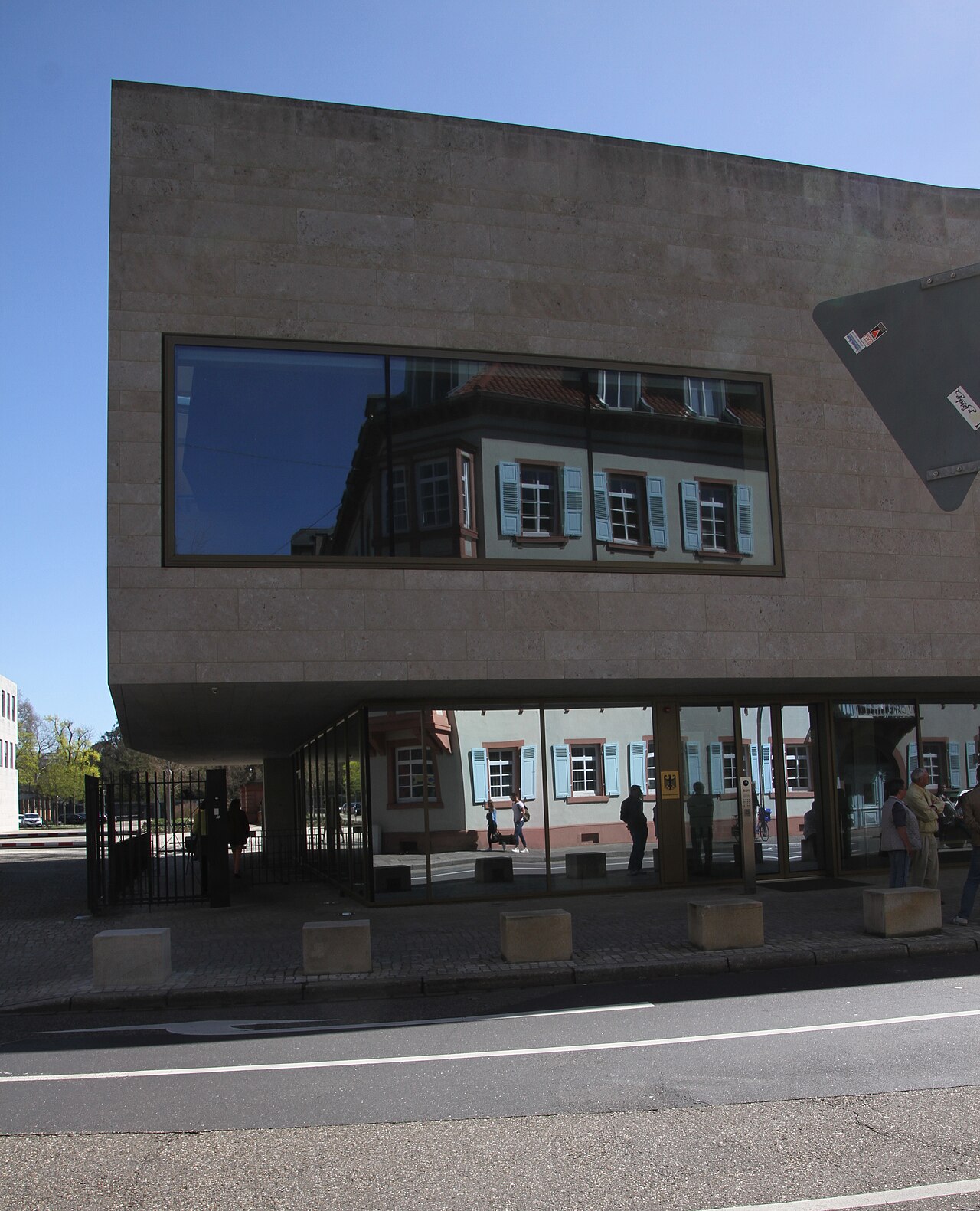 Hauptgebäude des Bundesgerichtshofs in Karlsruhe