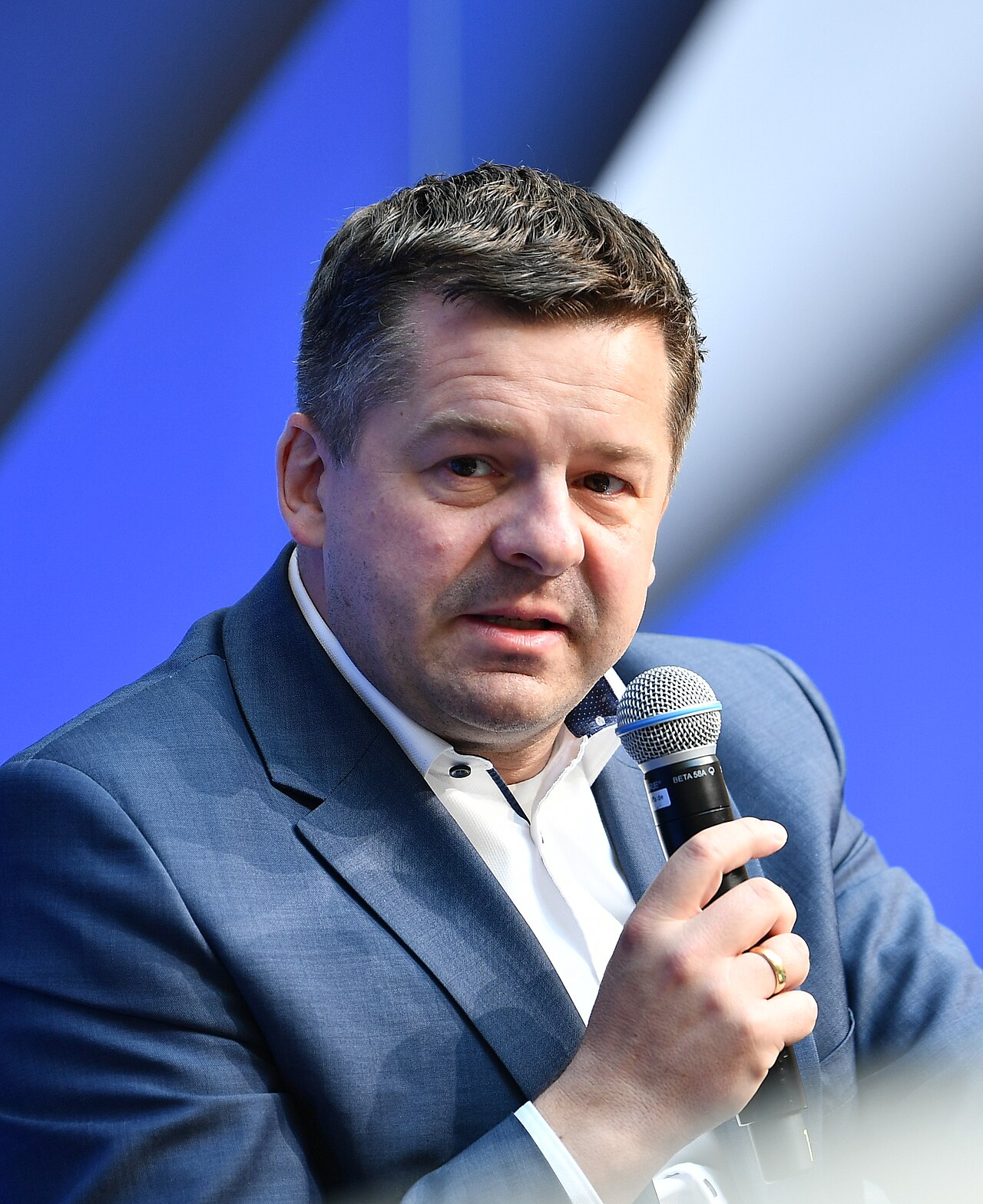 Sven Schulze bei der EPP Political Assembly in München