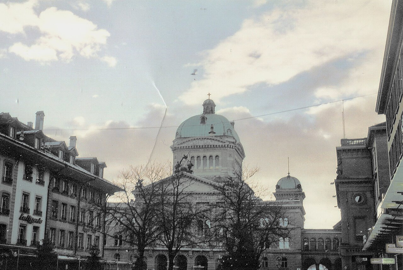 Bundeshaus in Bern, Sitz von Bundesrat und Parlament.