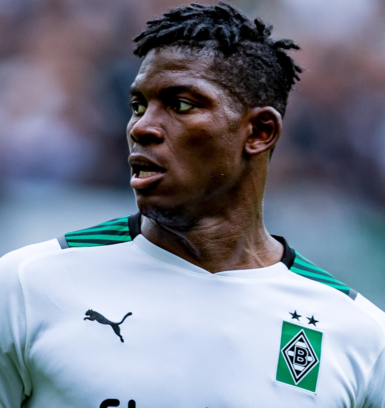 Breel Embolo im Trikot von Borussia Mönchengladbach, 2022