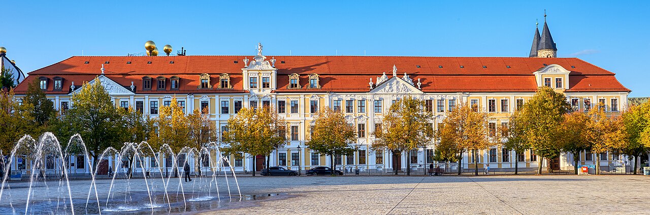 Der Landtag von Sachsen-Anhalt in Magdeburg, aufgenommen im September 2019