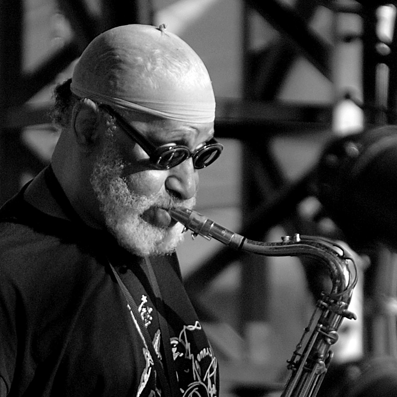 Sonny Rollins beim Jazz à Juan Festival an der Côte d'Azur, 2005