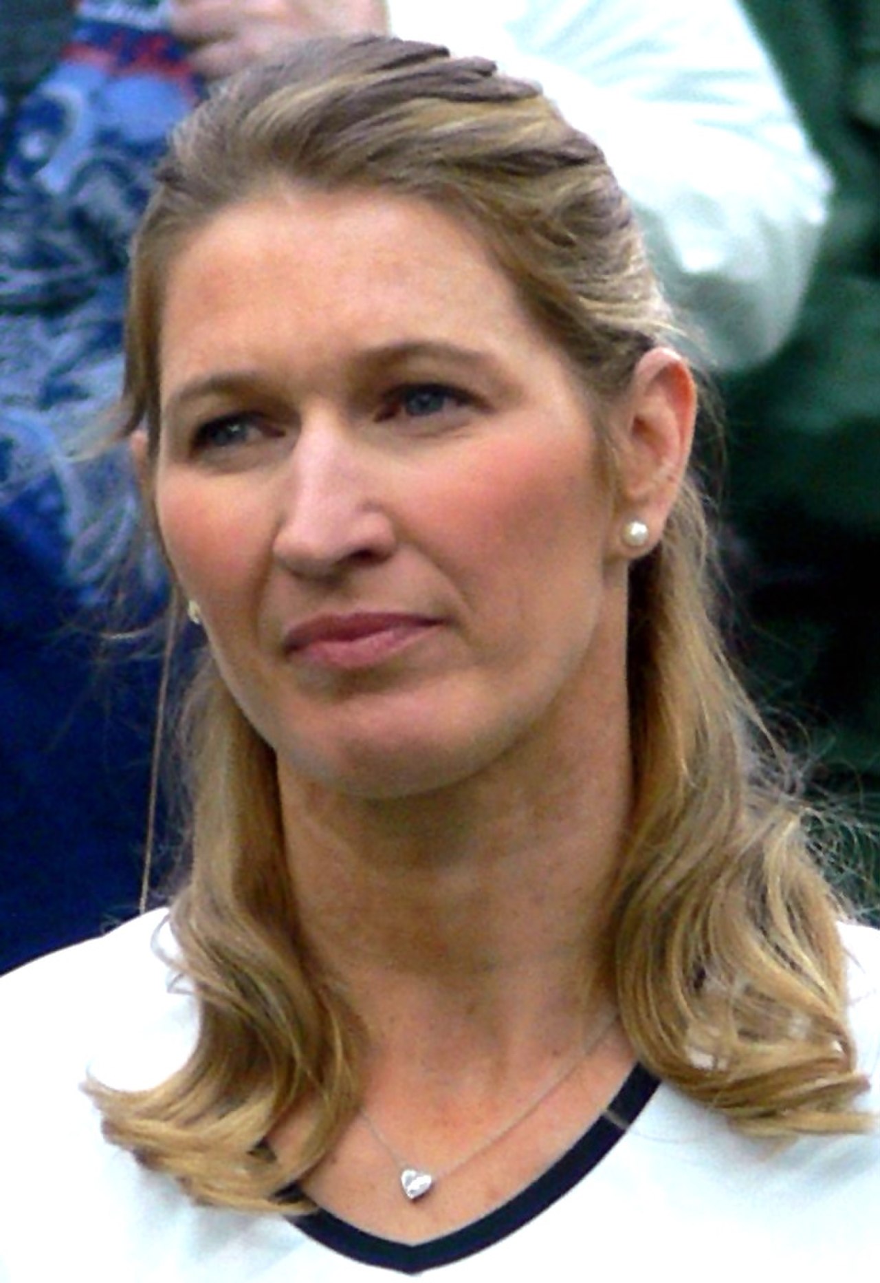 Steffi Graf bei einem öffentlichen Auftritt in Hamburg 2010.