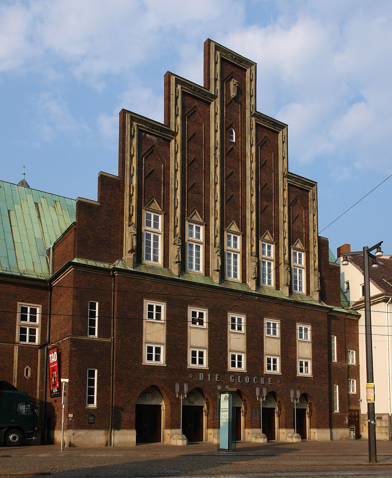 Das Konzerthaus Die Glocke in Bremen, Austragungsort des zentralen Festakts zum Tag der Deutschen Einheit 2026.