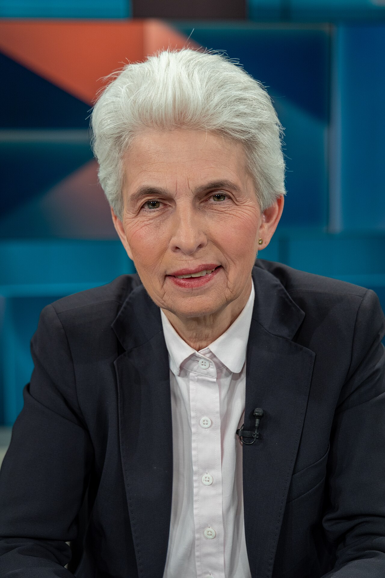 Marie-Agnes Strack-Zimmermann bei einem Fernsehauftritt in der ARD-Sendung Hart aber fair im Mai 2024.