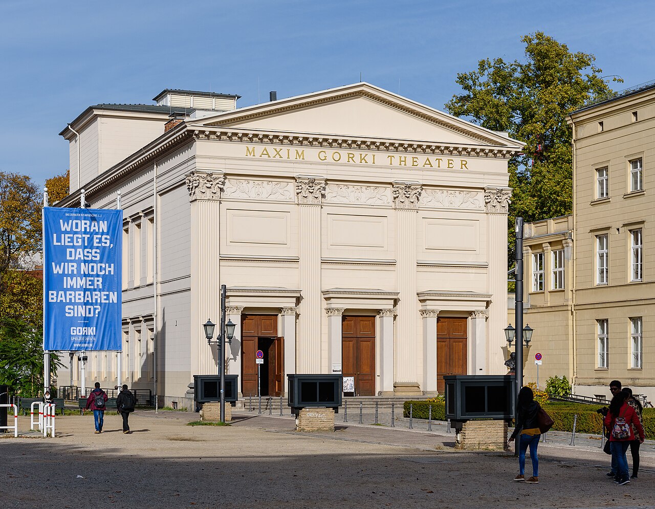 Maxim-Gorki-Theater in Berlin-Mitte, langjährige Bühne von Swetlana Schönfeld