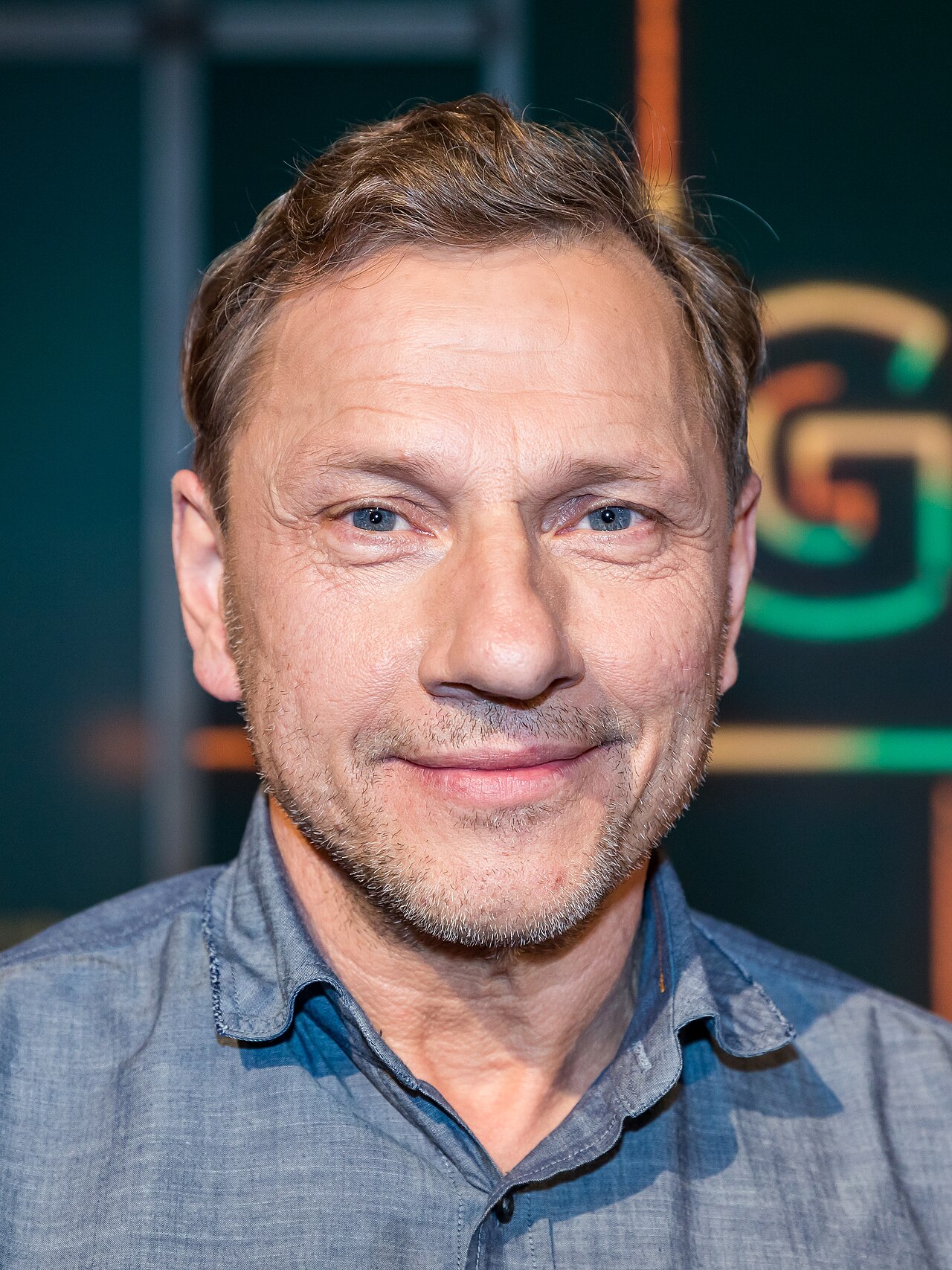 Schauspieler Richy Müller, der im Stuttgarter Tatort den Kommissar Thorsten Lannert verkörpert, bei einer Studioaufzeichnung in Köln 2018