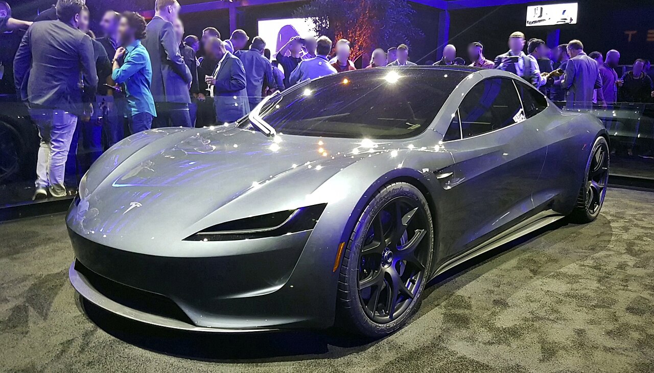 Prototyp des Tesla Roadster der zweiten Generation