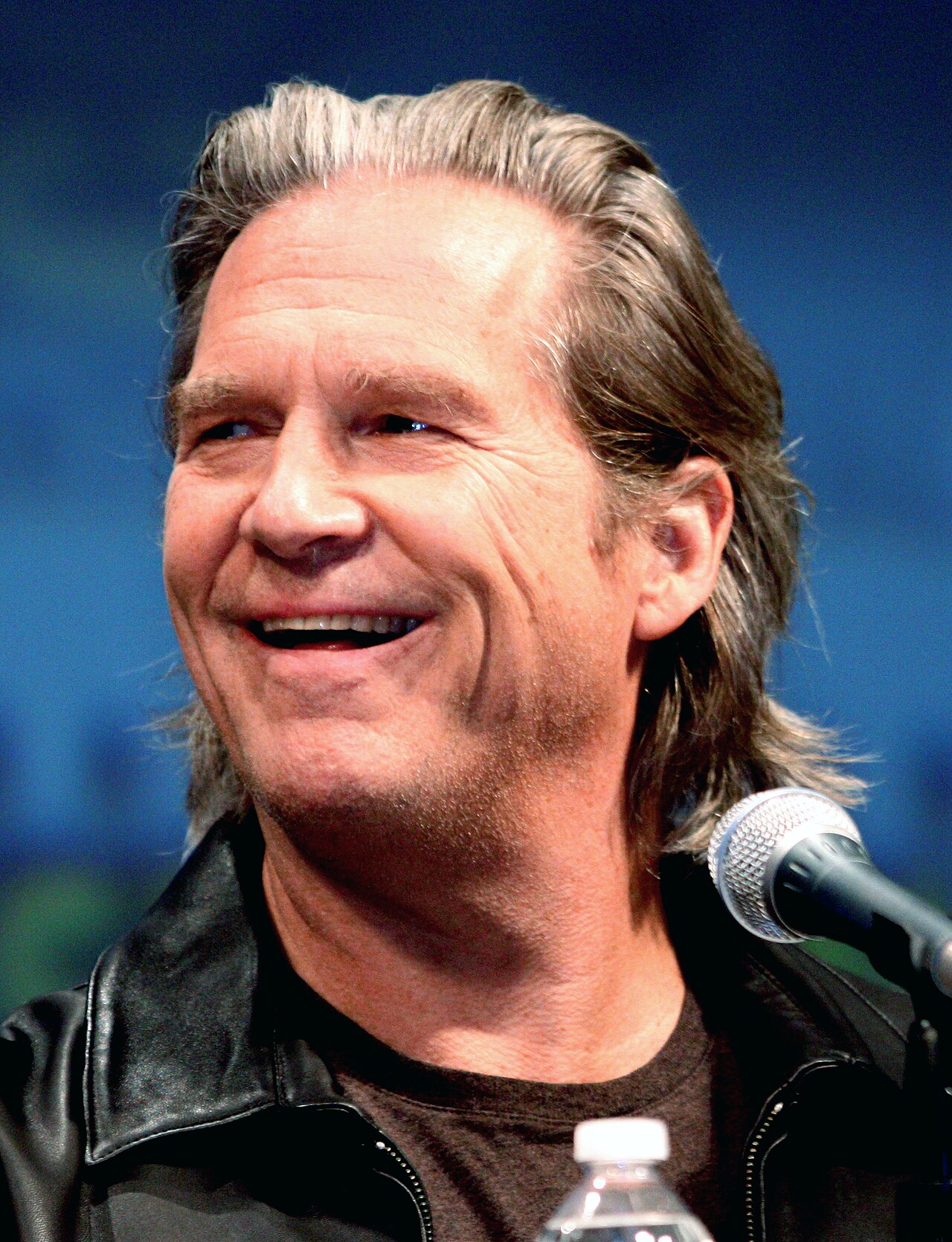 Schauspieler Jeff Bridges, der in The Big Lebowski die Hauptfigur The Dude spielt