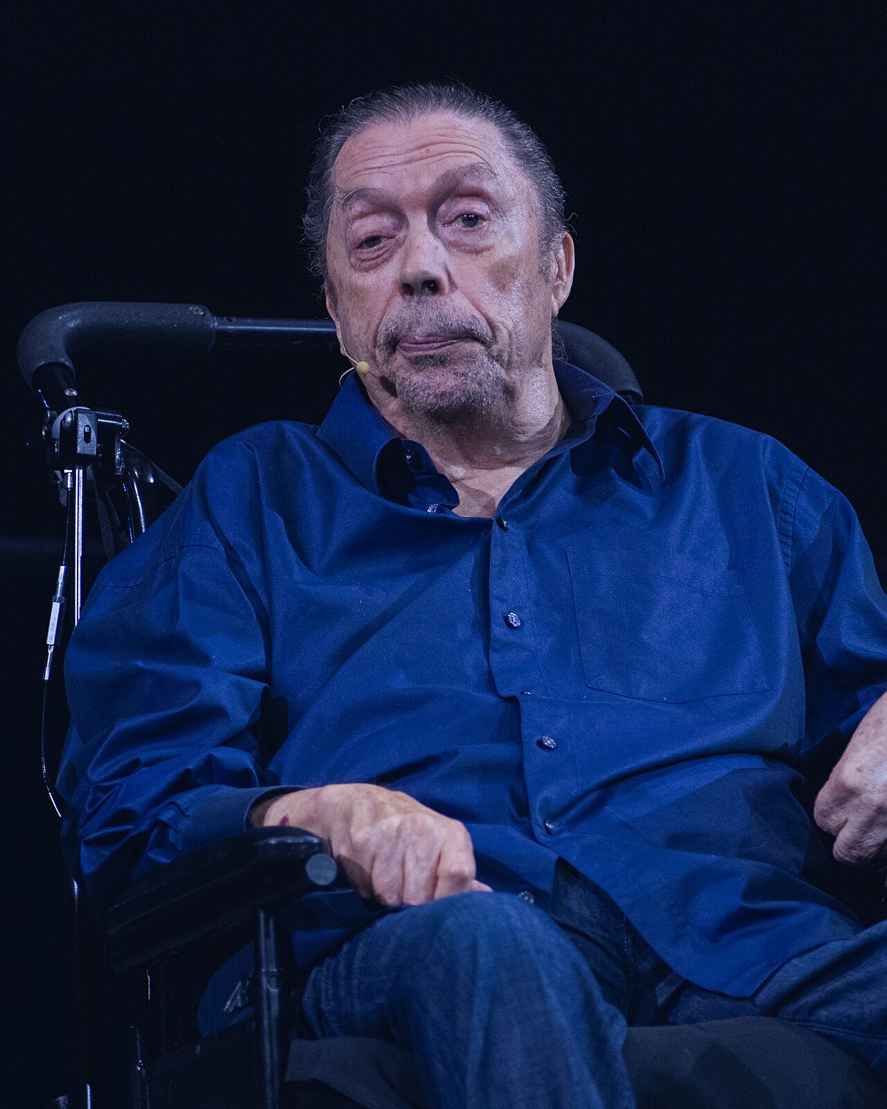 Tim Curry bei einem Q&A zum 50. Jubiläum der „Rocky Horror Picture Show“ in Los Angeles, September 2025.