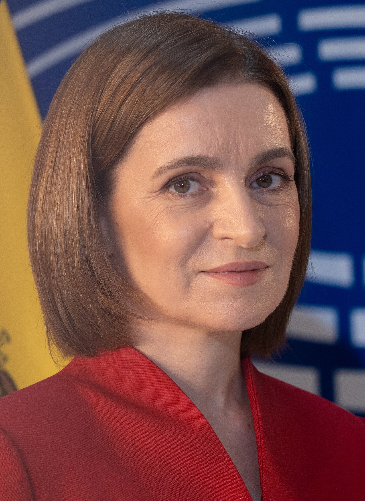 Moldaus Präsidentin Maia Sandu bei einer Rede im Europäischen Parlament in Straßburg