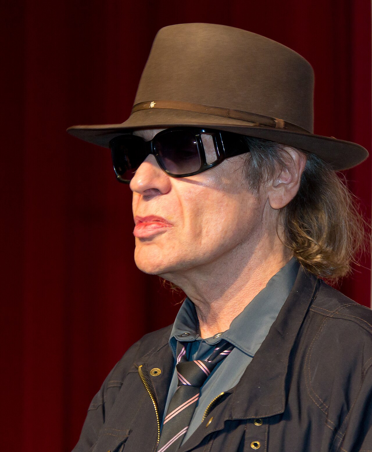 Udo Lindenberg bei einer Pressekonferenz