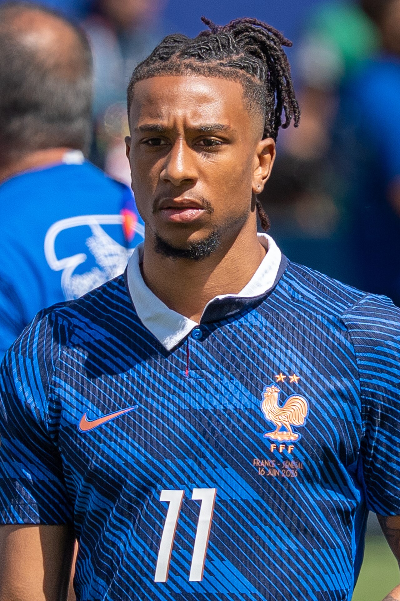 Michael Olise im Trikot der französischen Nationalmannschaft