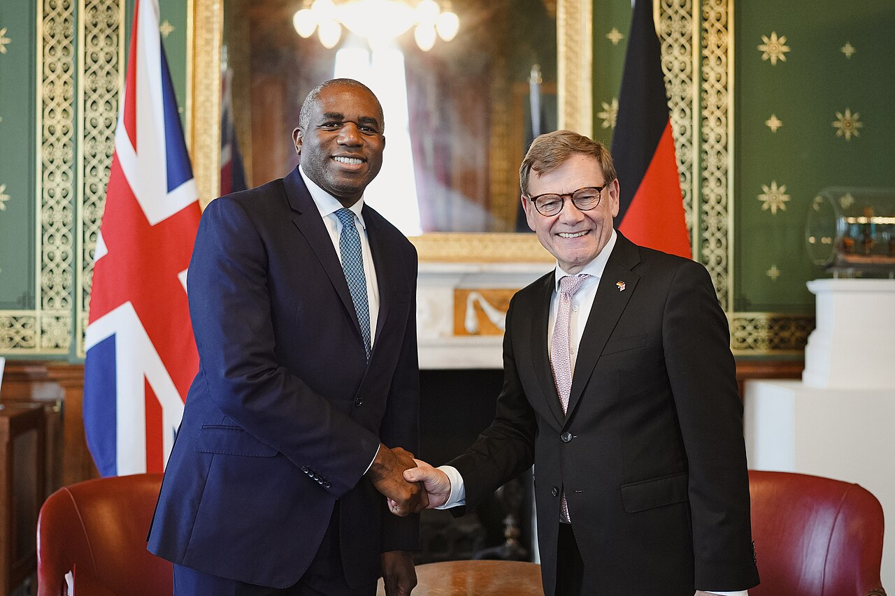 Bundesaußenminister Johann Wadephul bei einem Treffen mit dem britischen Außenminister David Lammy im Juli 2025 in London.