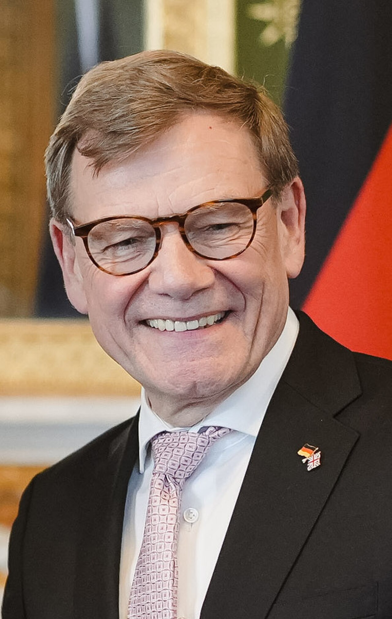 Bundesaußenminister Johann Wadephul bei einem Treffen mit dem britischen Außenminister David Lammy in London.