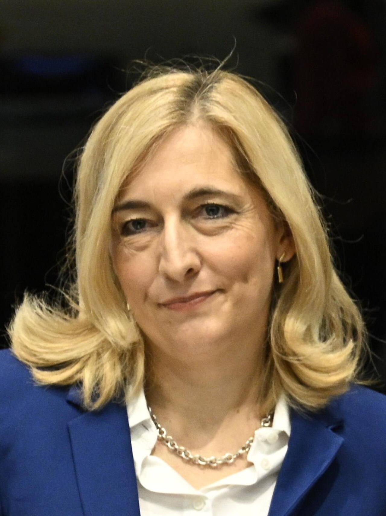 Nina Warken, Bundesgesundheitsministerin, am Rande der EU-Ratssitzung für Beschäftigung, Soziales und Gesundheit in Luxemburg am 20. Juni 2025.