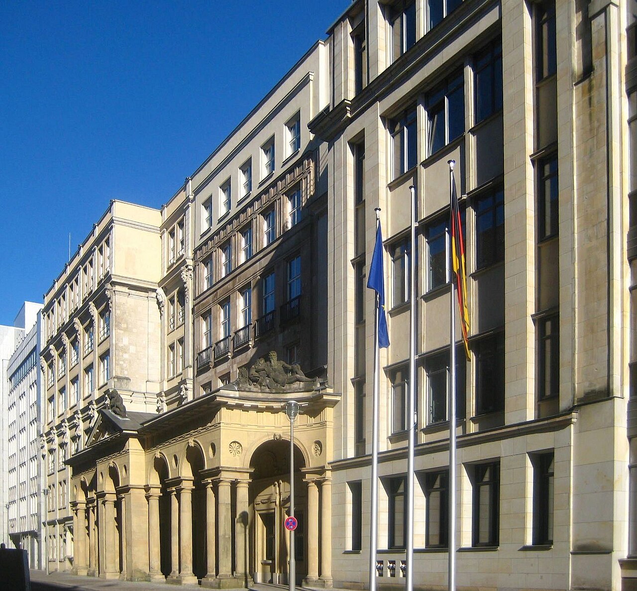 Bundesministerium der Justiz in der Mohrenstraße 37 in Berlin-Mitte