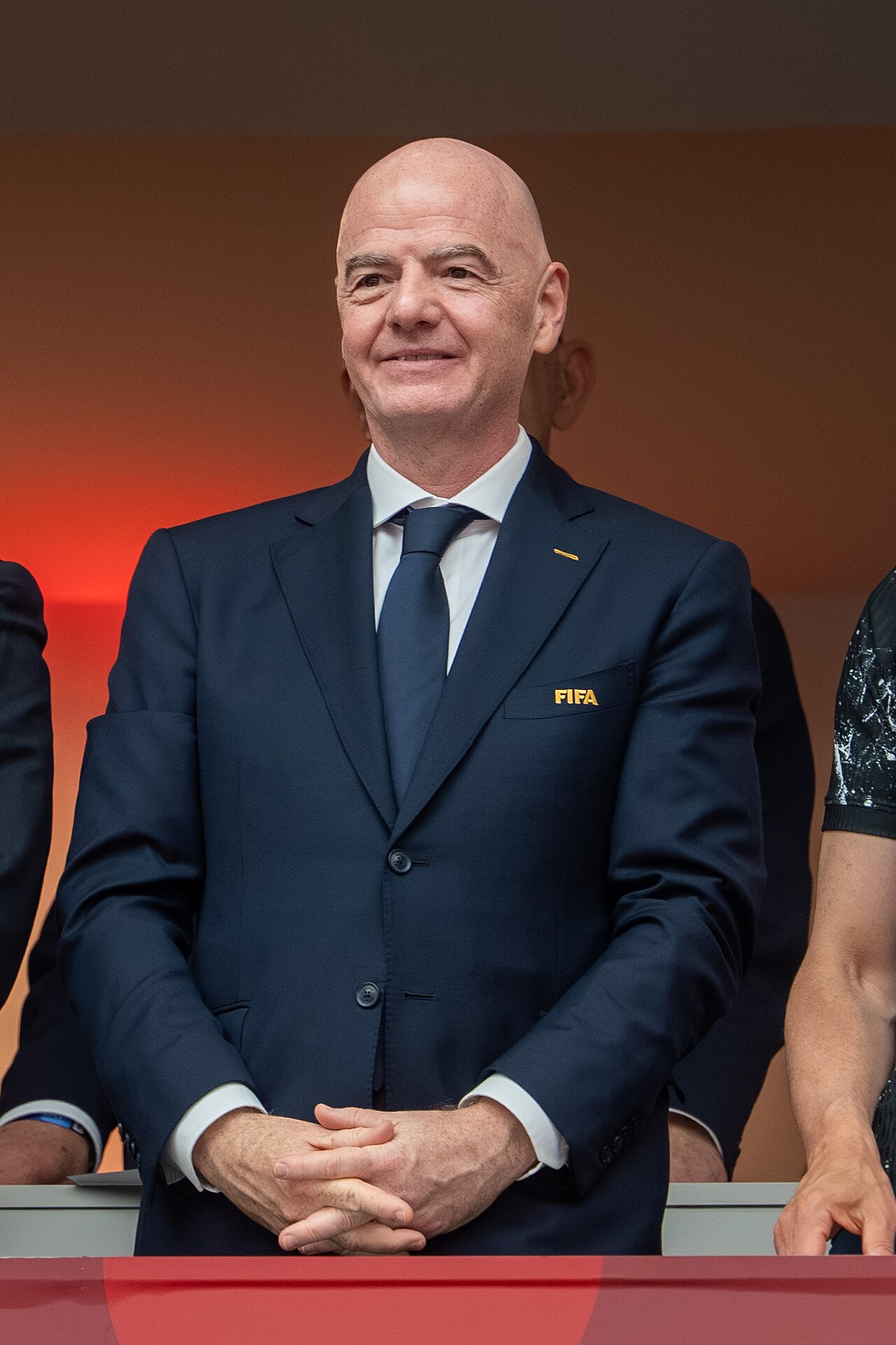FIFA-Präsident Gianni Infantino während des WM-Vorrundenspiels Kanada gegen Katar am 18. Juni 2026.