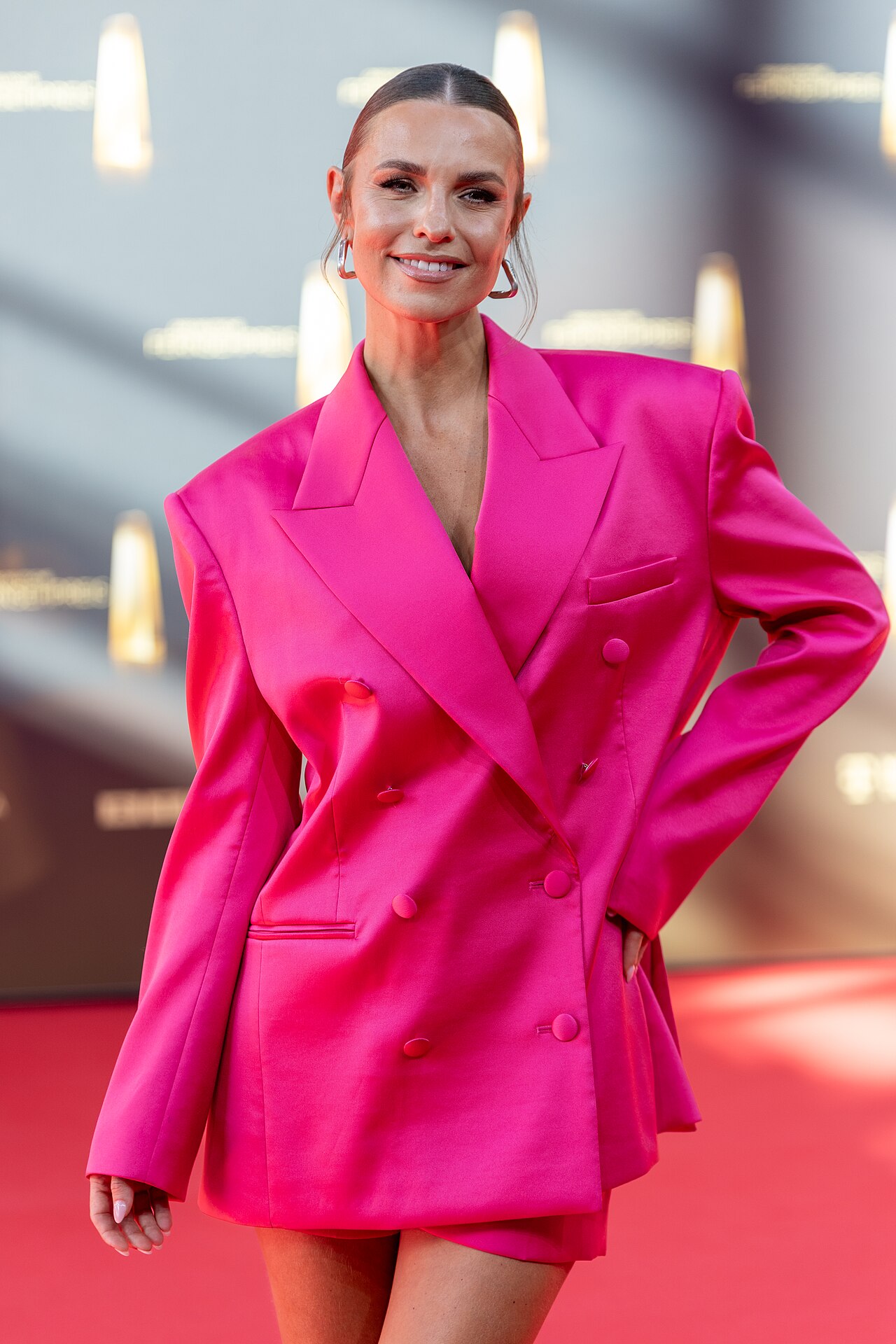 Laura Wontorra beim Deutschen Fernsehpreis 2025 in Köln