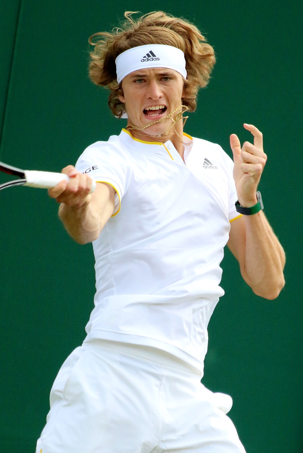Alexander Zverev bei den Wimbledon Championships 2017.